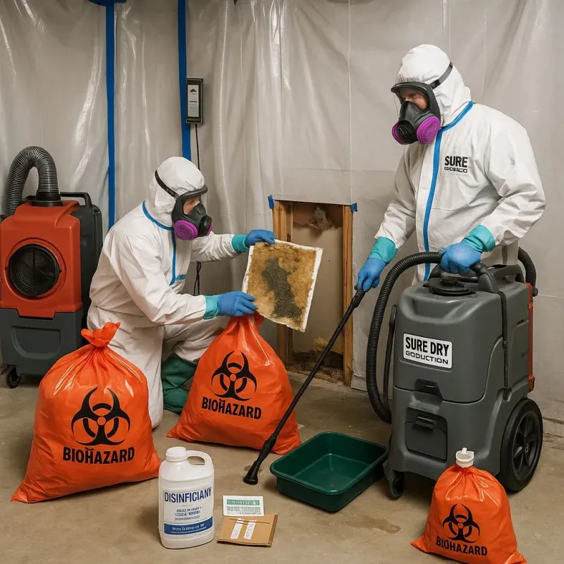 Contaminated Water Handling Protocols process in Bellerose, NY
