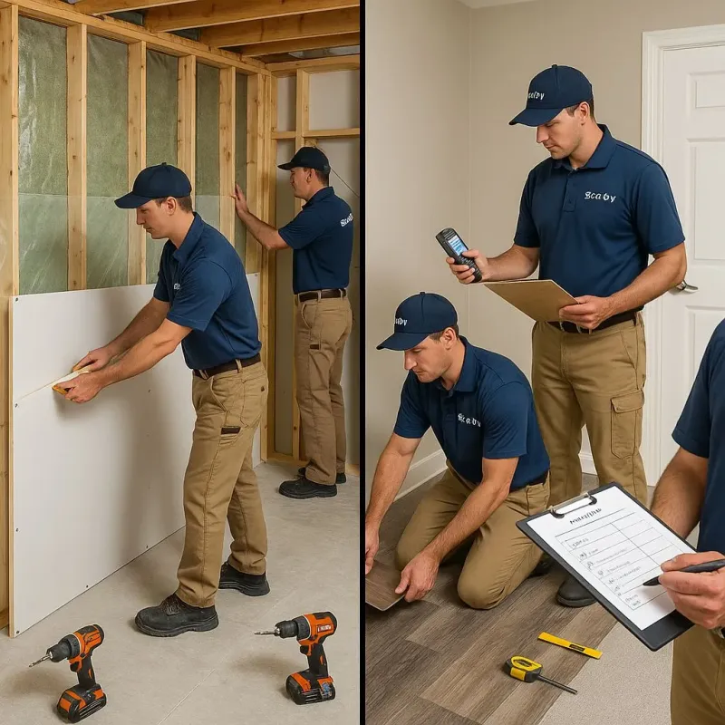 Repairs and Reconstruction process in Bellerose, NY